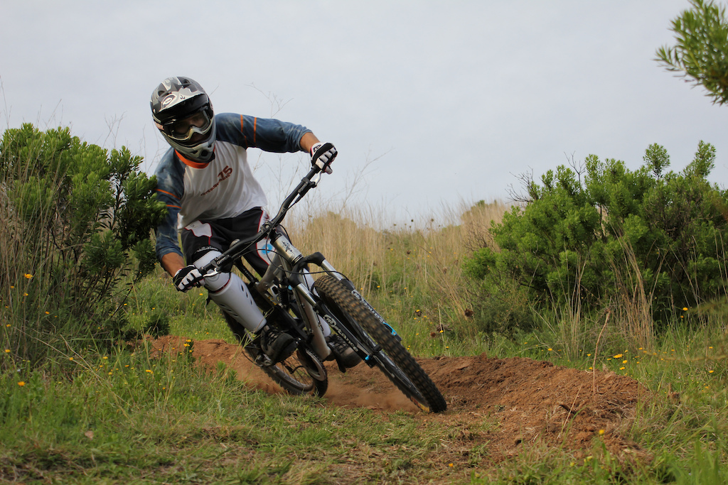 sessão fotográfica na pistas do bike park de Abrantes