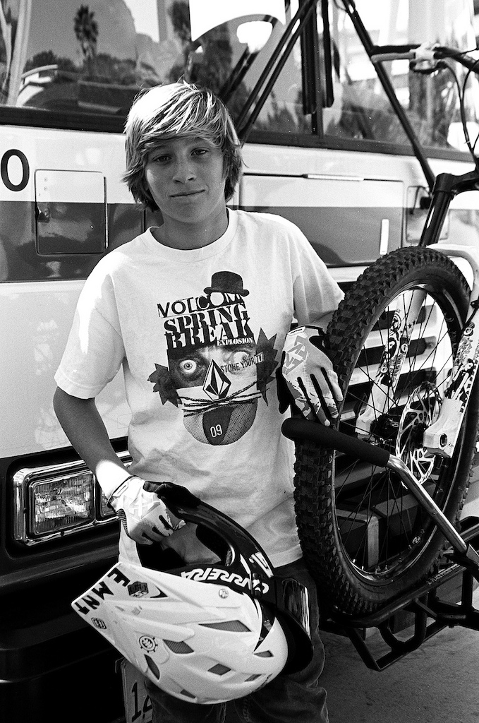 B&amp;W of Downhiller in Laguna Beach, CA