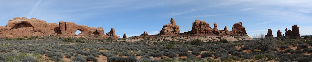 Arches panorama.