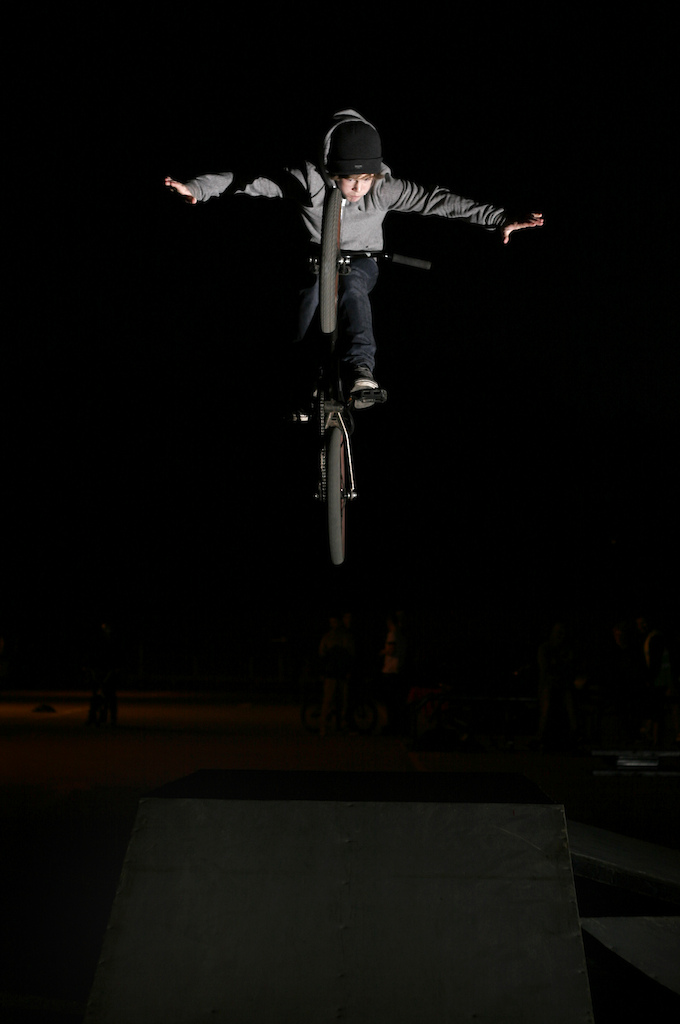 Riding at the ED bmx club - @@photography