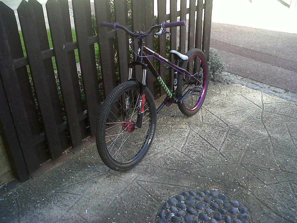 my bike after new gearing