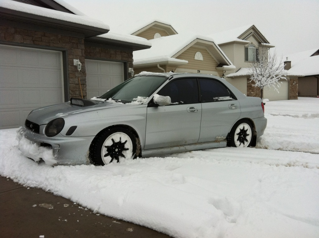 Thought it looked good after going out and sliding around in this magical white powder