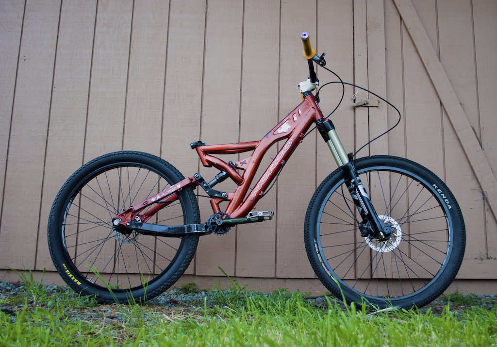 The Norco 4by finally coming together :) soo stoked on this build and loving the x fusion vengeance and Hayes carbon ! ...excuse the bmx 25t haha i forgot to take it off