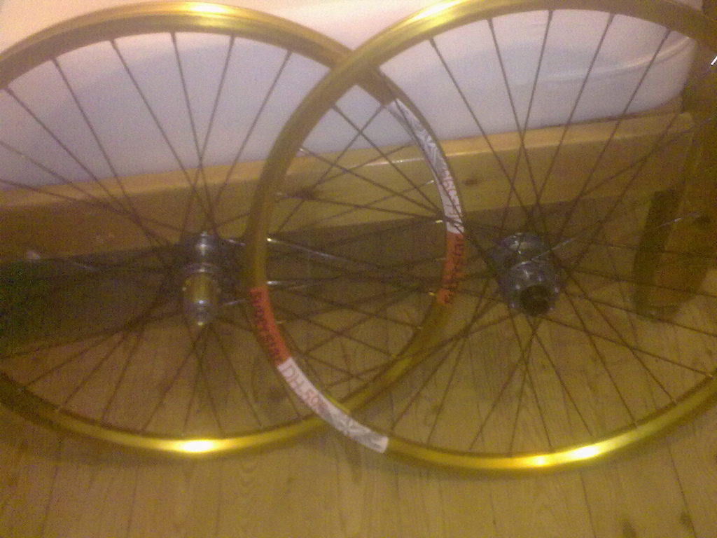 new wheels, superstar dh595 on pro 2s