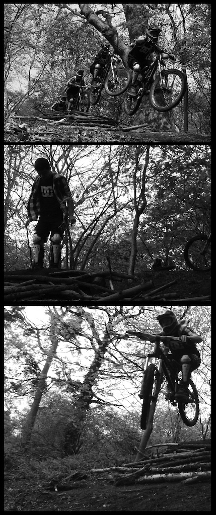 Image I put together from todays images - top is a sequence of the jump. Middle is me on the lip. Bottom is my personal favourite from the day. Tell me what you think, cheers.