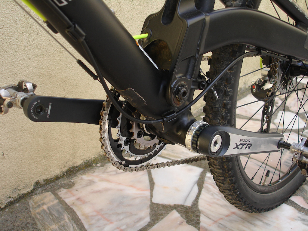 XTR M970 crankset / pedaleiro