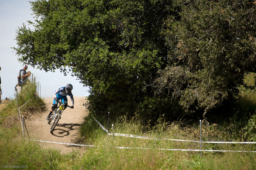 Andrew Neethling races the Downhill at the Sea Otter Classic