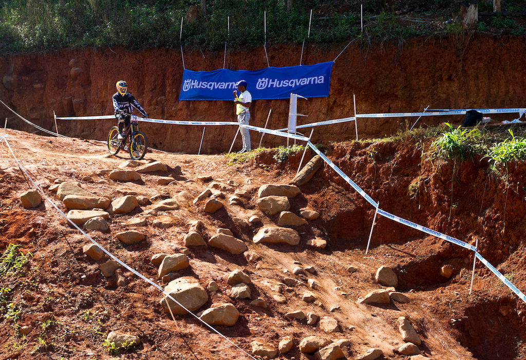 The track here in Pietermaritzburg may not have been overly technical, but it had it's moments.