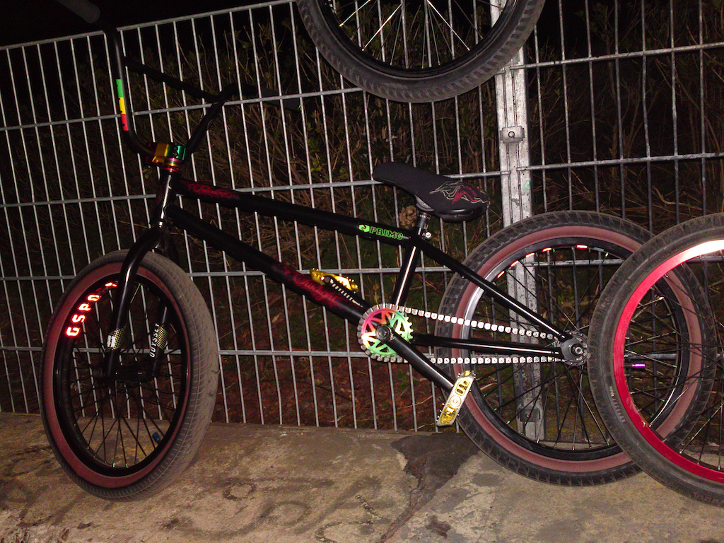 my bike on a night out