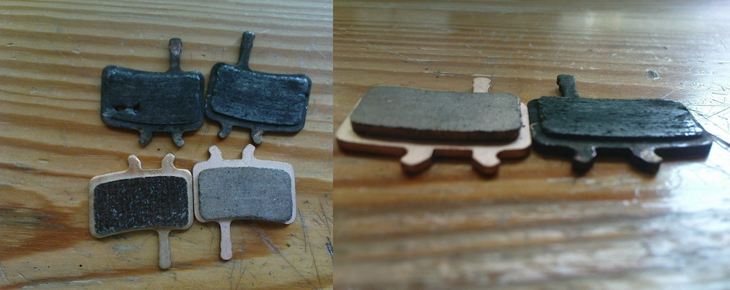 avid disk pads new and old