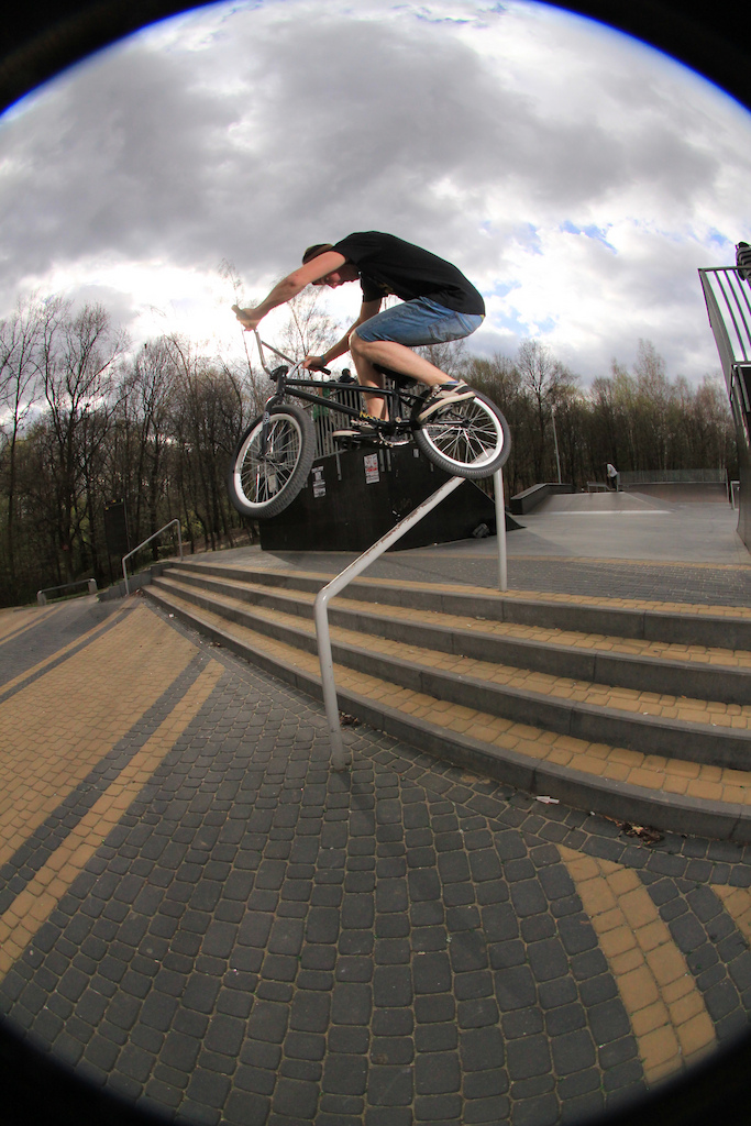 over the rail