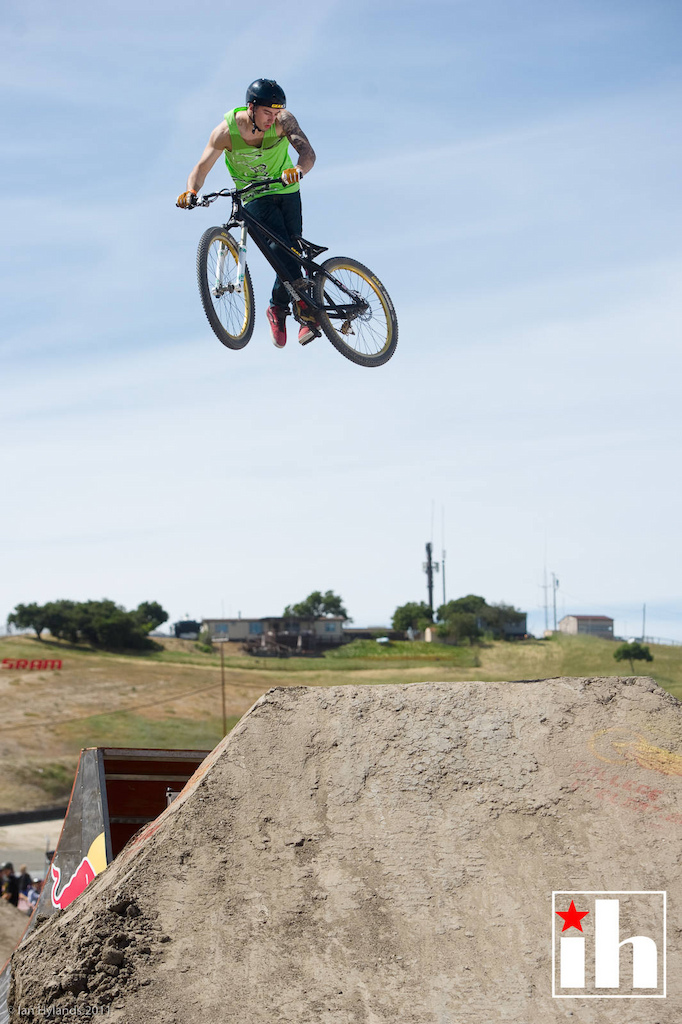 Ryan Meyer at the 2011 Sea Otter Jump Jam and Best Whip contest