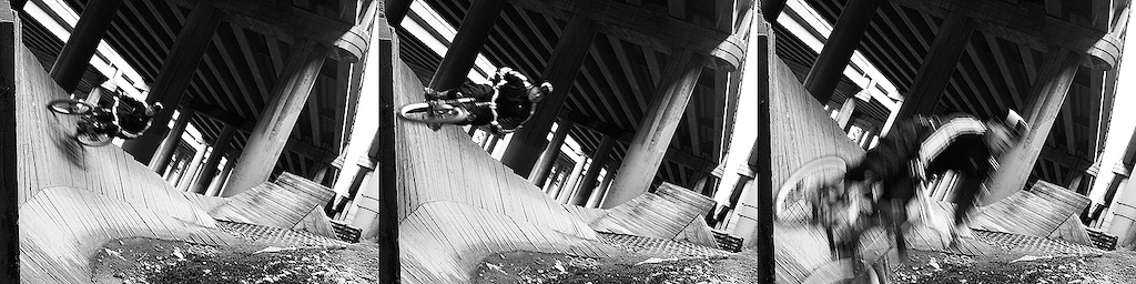 Sequence on the wallride.