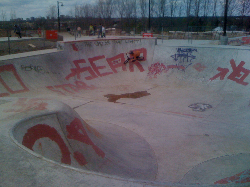 Brandon Dobie at Maclennen Skate Park in KitchenerWaterloo, Ontario