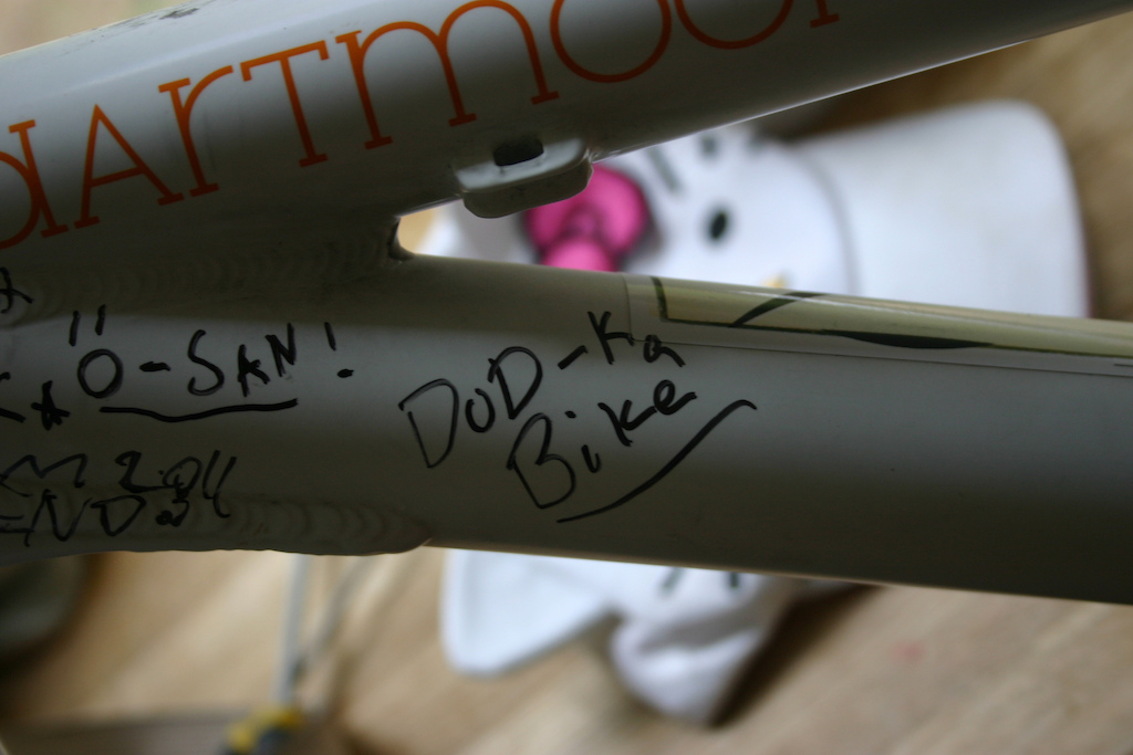 Yeah! new bike stoked!

Dud-Ka rider bitches!