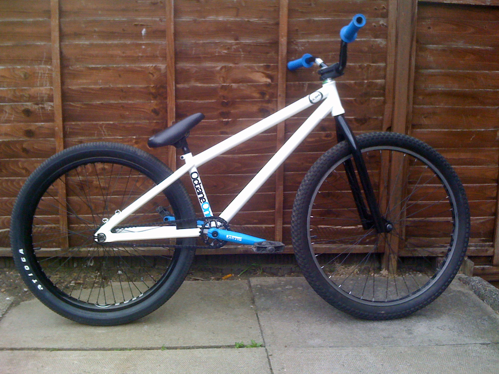 Spark with 26' front wheel while I save up money.