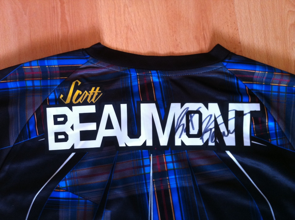 I won this jersey at the Irish DH Nationals 2010