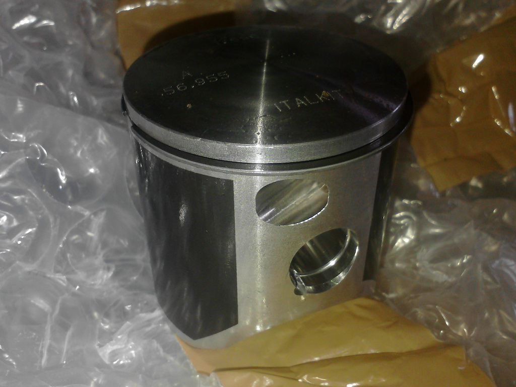 vertex single ring race piston