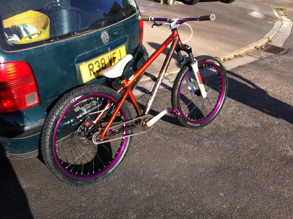 p1 new wheels, new bars, new pedals, finished bike