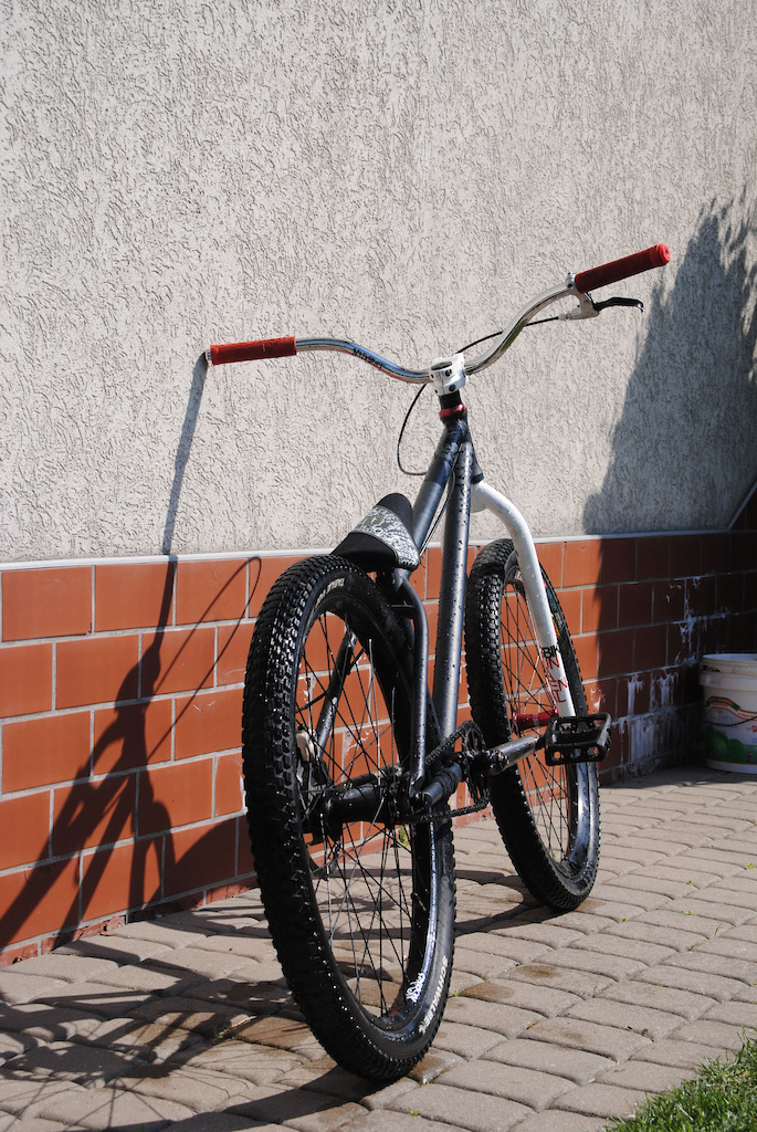 Ns Majesty + District + Rotary Singlespeed + Trailmaster 2011 = About 10kg