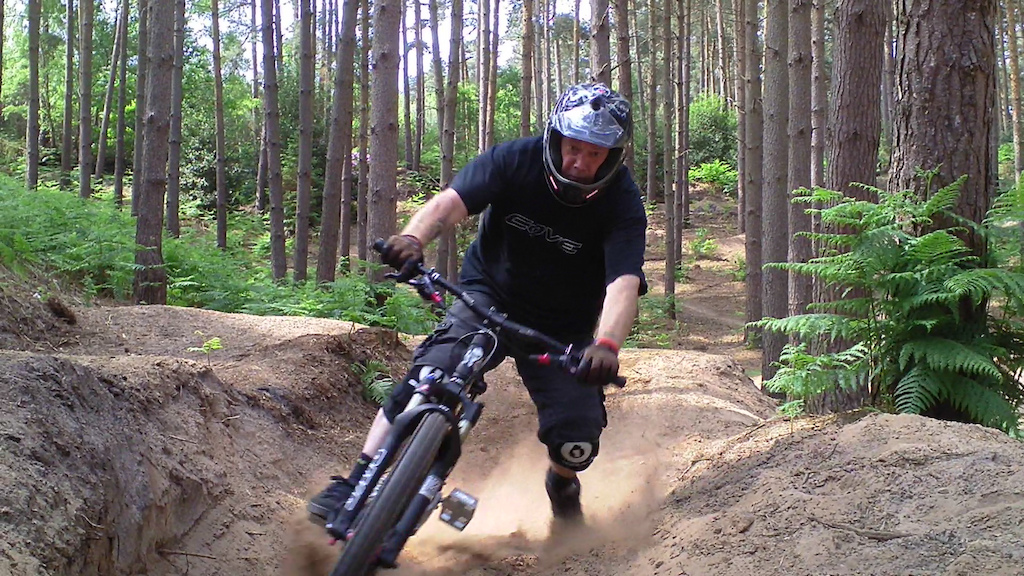 was tryin to get a cool dusty/drifty shot but he got a bit to enthusiastic