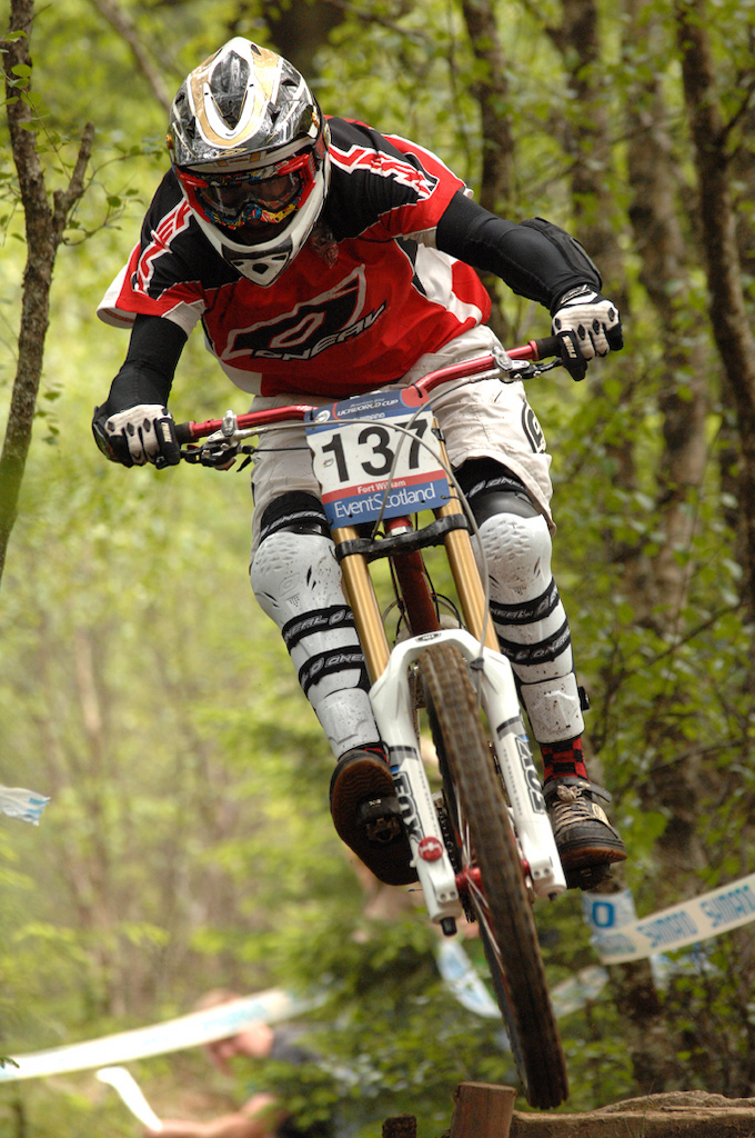 pic, by Dave from Burgtec.   O'Neal team rider