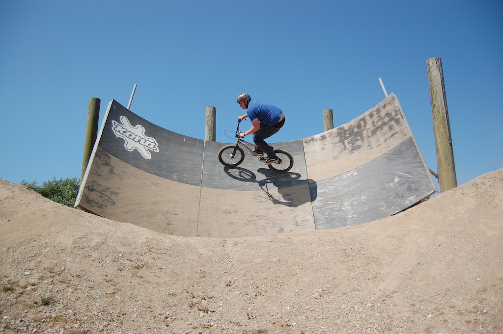 wall ridin at the track