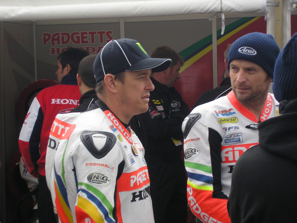 John mcguiness and Bruce anstey