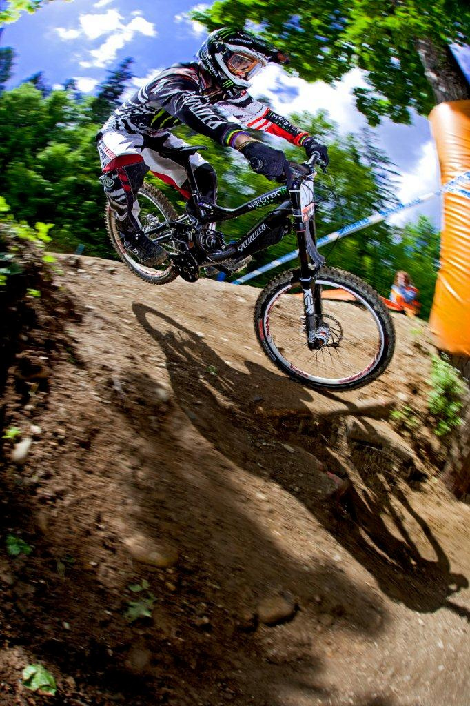 tearing down the DH track