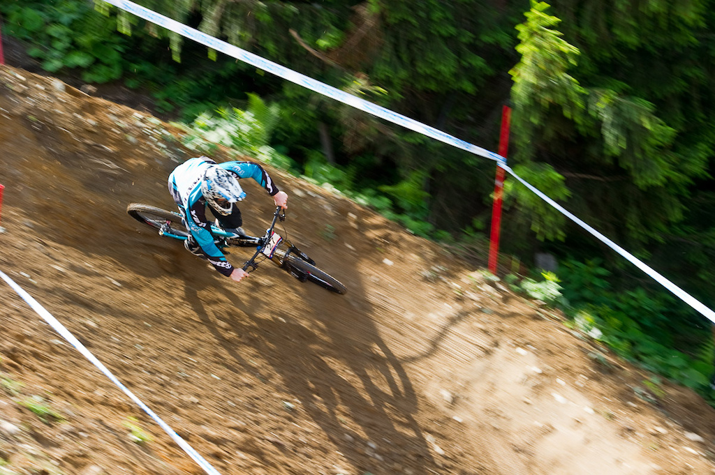 Shaun O'Connor, the other half of the Yeti Factory DH team, is another rider to keep an eye on.