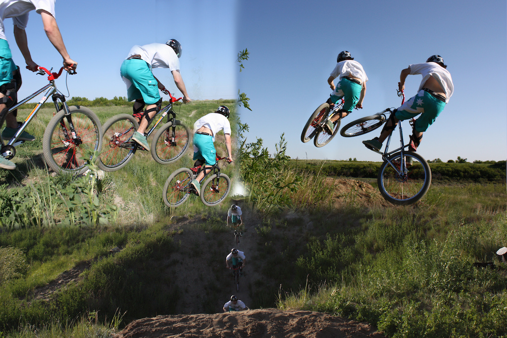 Left dropping in, bottom is landing, left is step up. Photo/edit credit goes to Graham Solie.