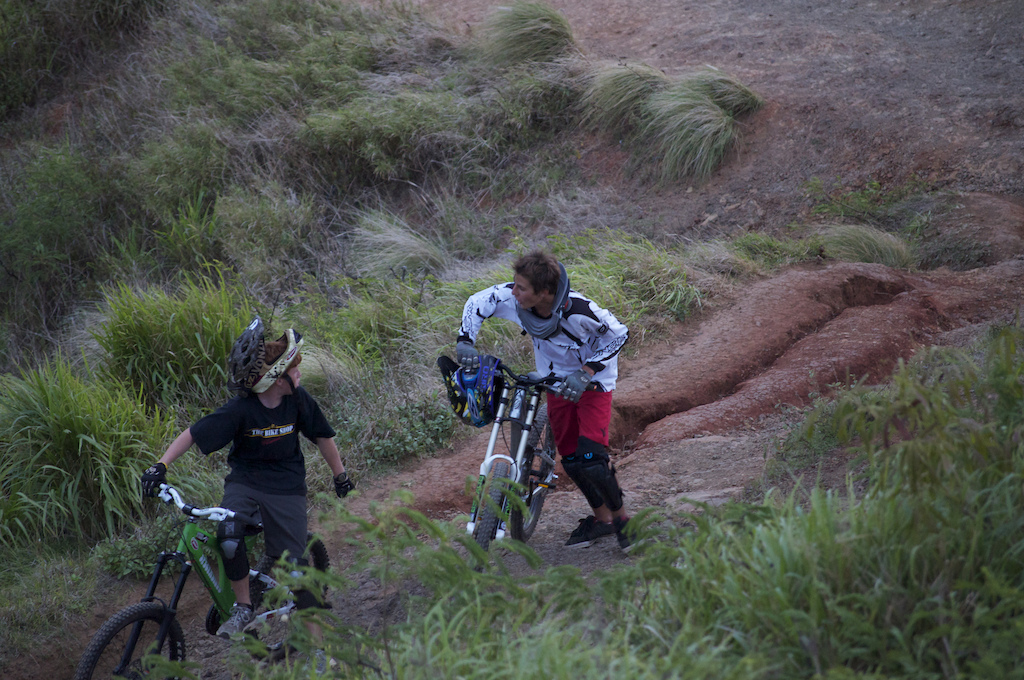 Some fun riding at the pillboxes.