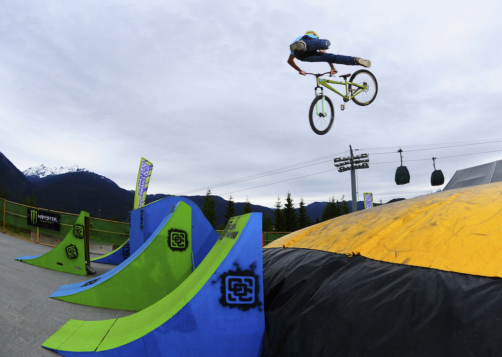 The Compound at The Camp of Champions, is our private training zone. It has a Big Air Bag a multitude of wood jumps, landings, jump lines,  and an amazing mulch pit.  Get coached by top pros like Mike Montgomery, Greg Watts, Fogel, Brendan Howey, Justin Wyper, Casey Groves and many more. This is where you want to be riding this summer.