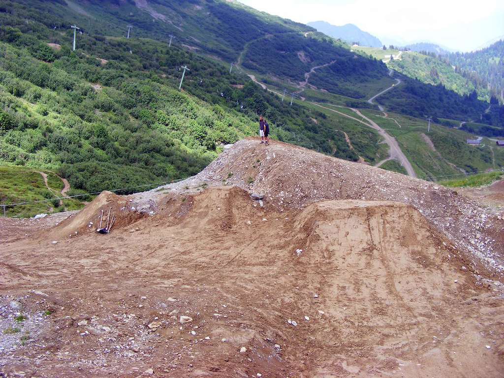 big jumps at Chatel Mountain Style 2011