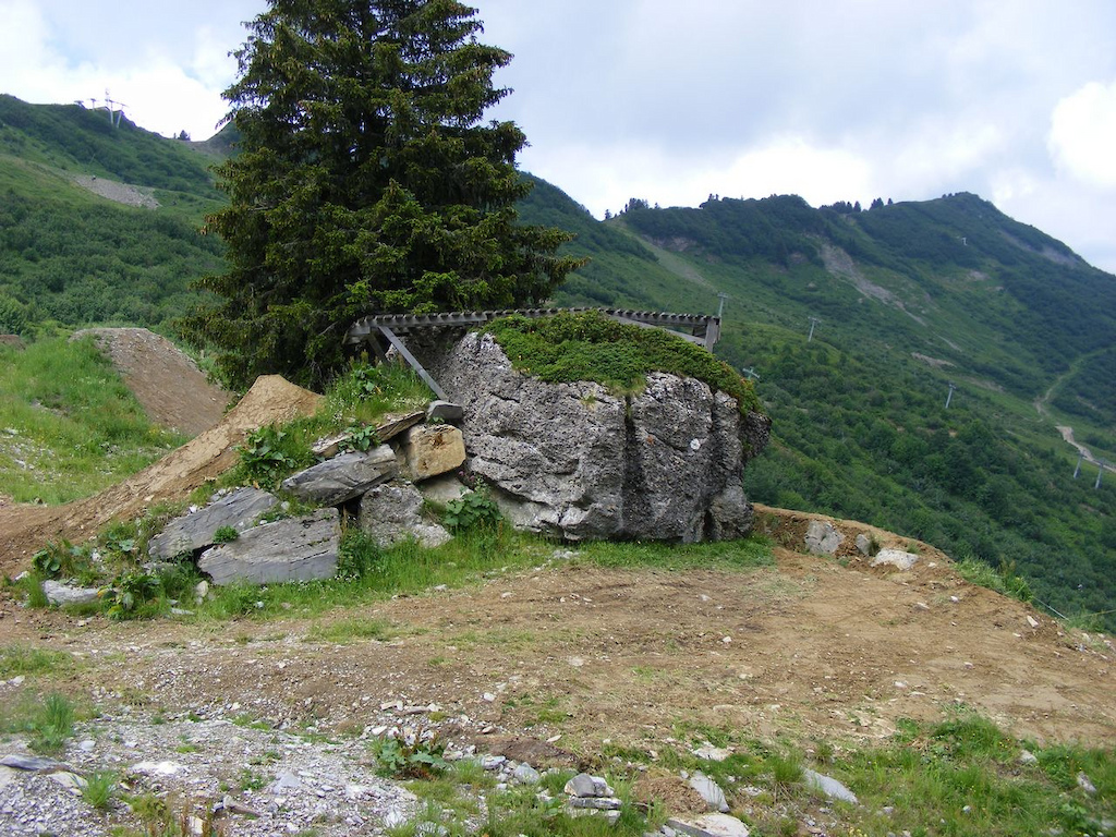 one of many step up step down at Chatel Mountain Style 2011