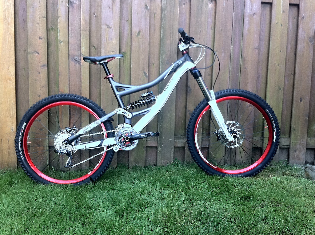 2011 SPecialized SX Trail 1.
Weight 36.5 lbs.
Frame Size: Large