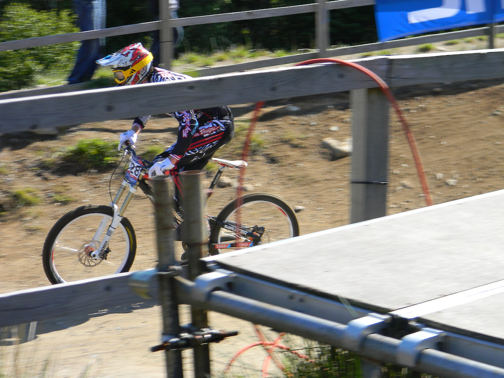 Hehe first Fort William WC 2011 photo :)