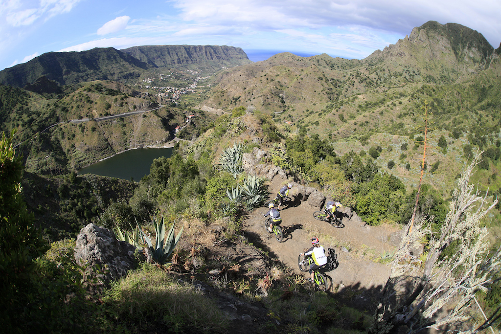 amazing trails in the mountains fo La Gomera
©Trek Gravity Girls / D.Geiger