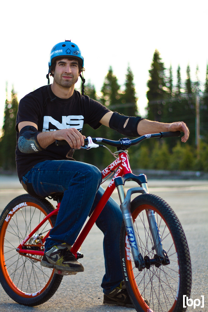 The man &amp; the bike