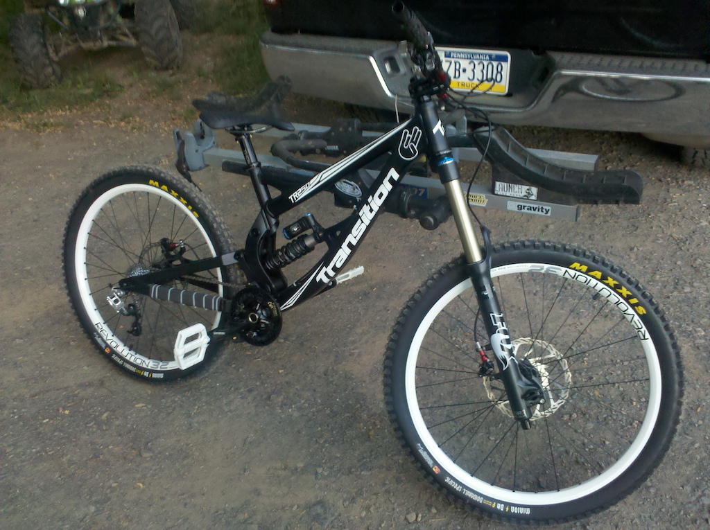 Ready to go for its first ride