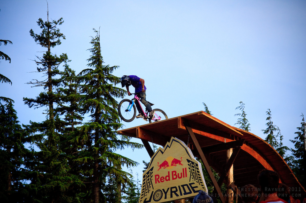 First Front Flip in competition off a flat drop?