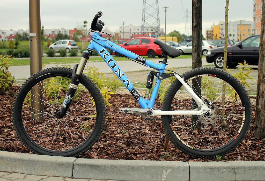 My bike. Can sell the frame separately or the whole bike as in the picture :)
Kona Cowan DS FOX 36 Talas rc2