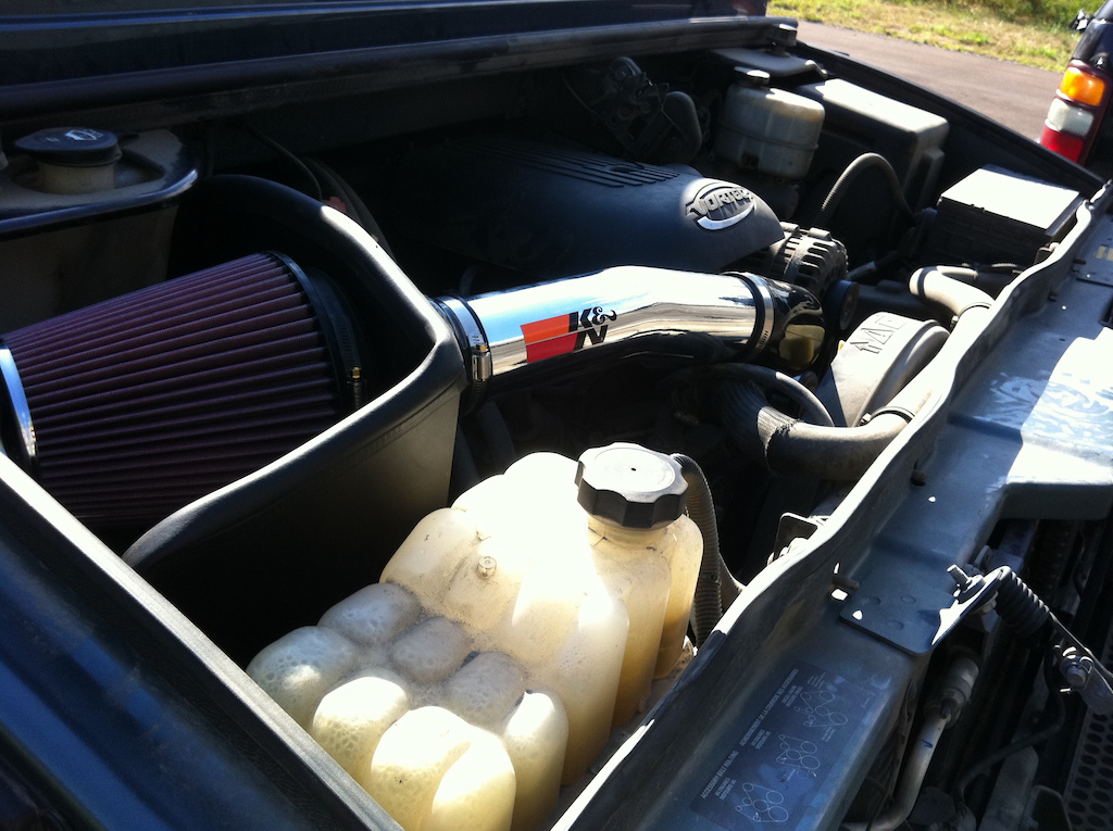 Bought a K&amp;N 77 series cold air intake for birthday.