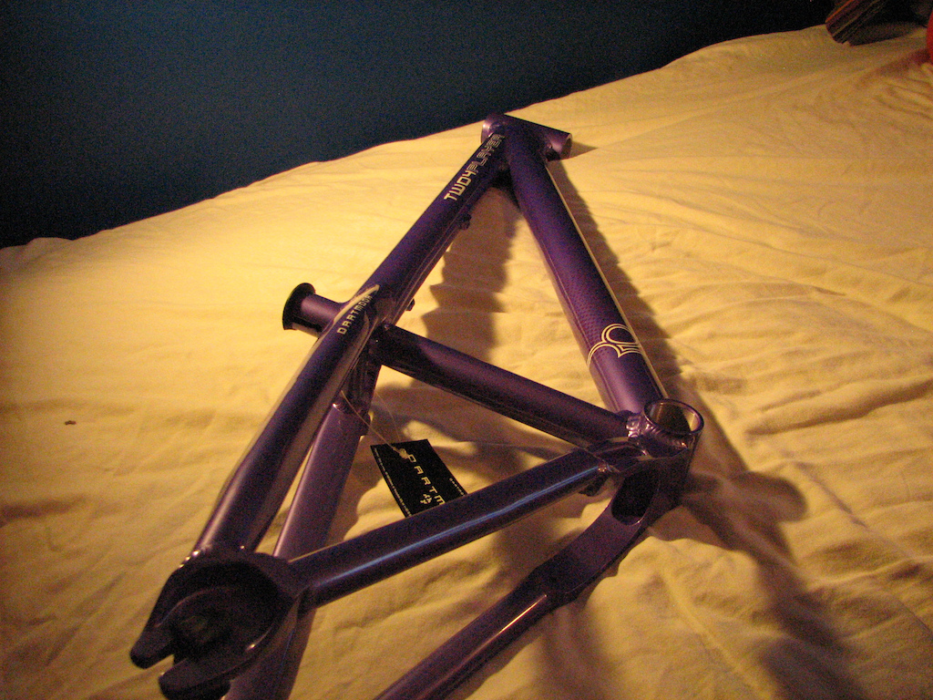 2010 purple Two4player + Chromag Overture saddle