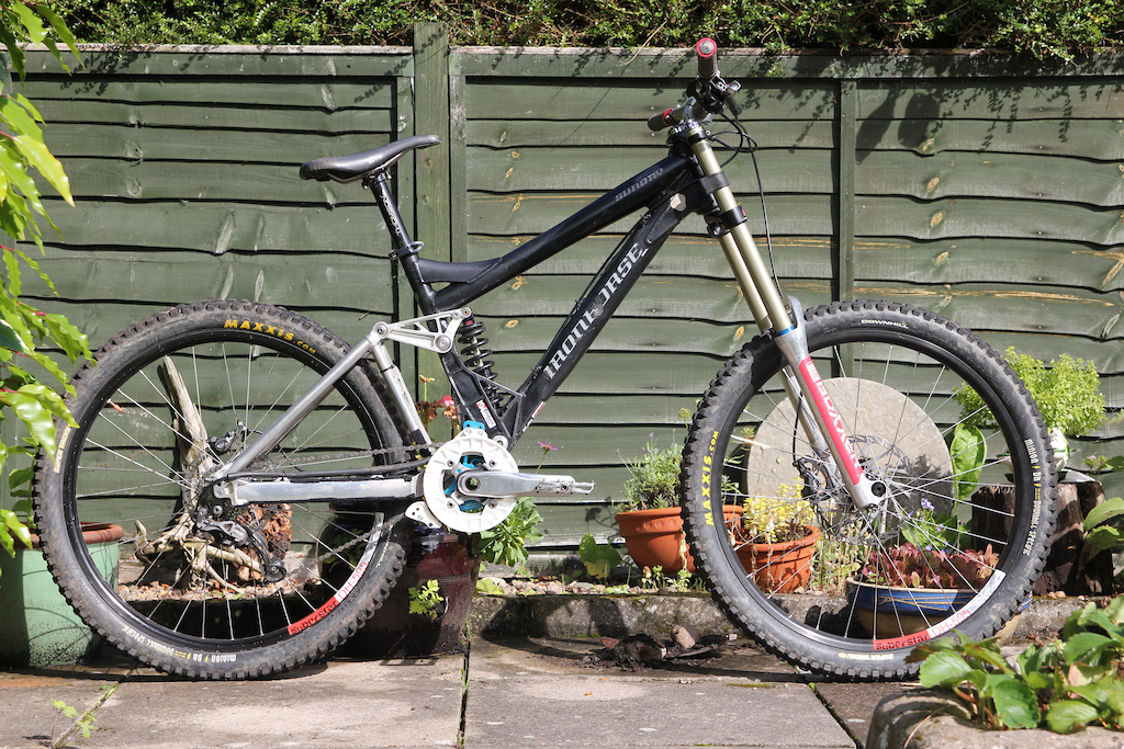 Iron Horse Sunday. Rawed fork lower, swingarm and cranks.
