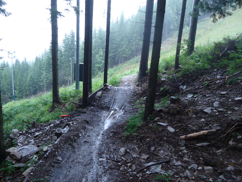 Shot's of the 2011 DH track at Bikerpark Semmering