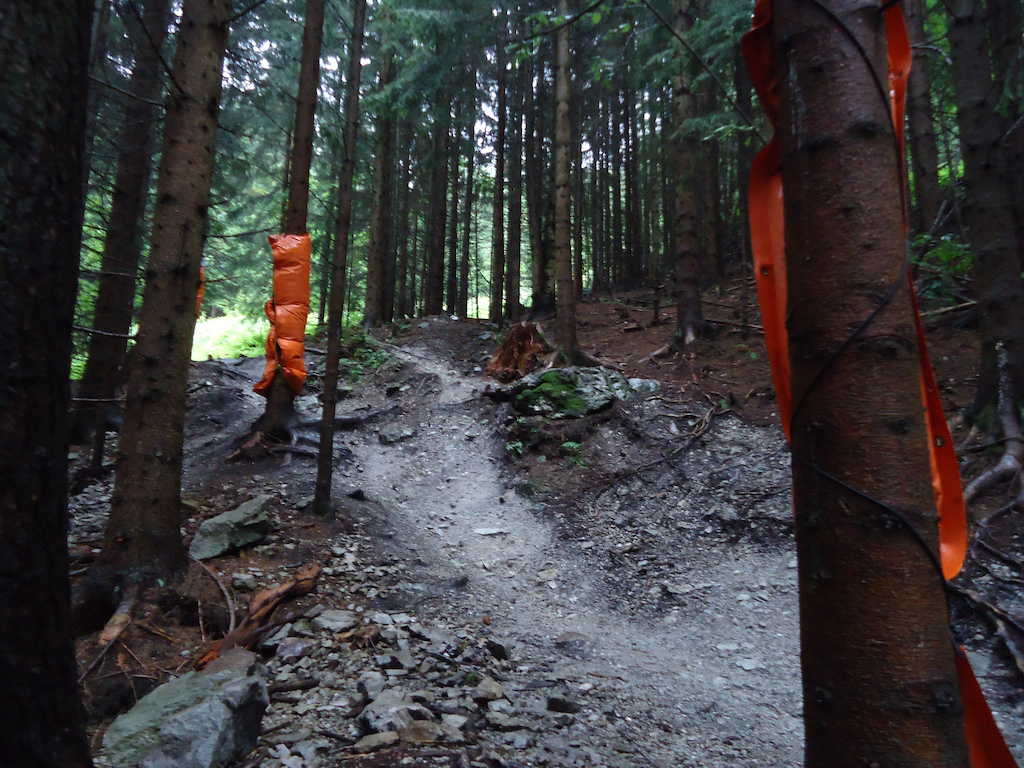 Shot's of the 2011 DH track at Bikerpark Semmering