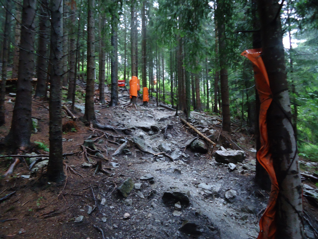 Shot's of the 2011 DH track at Bikerpark Semmering