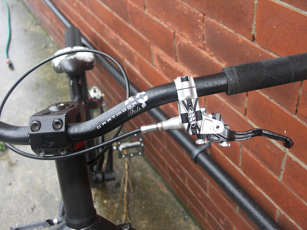 new forks, tires, pedals, bars, stem and brake