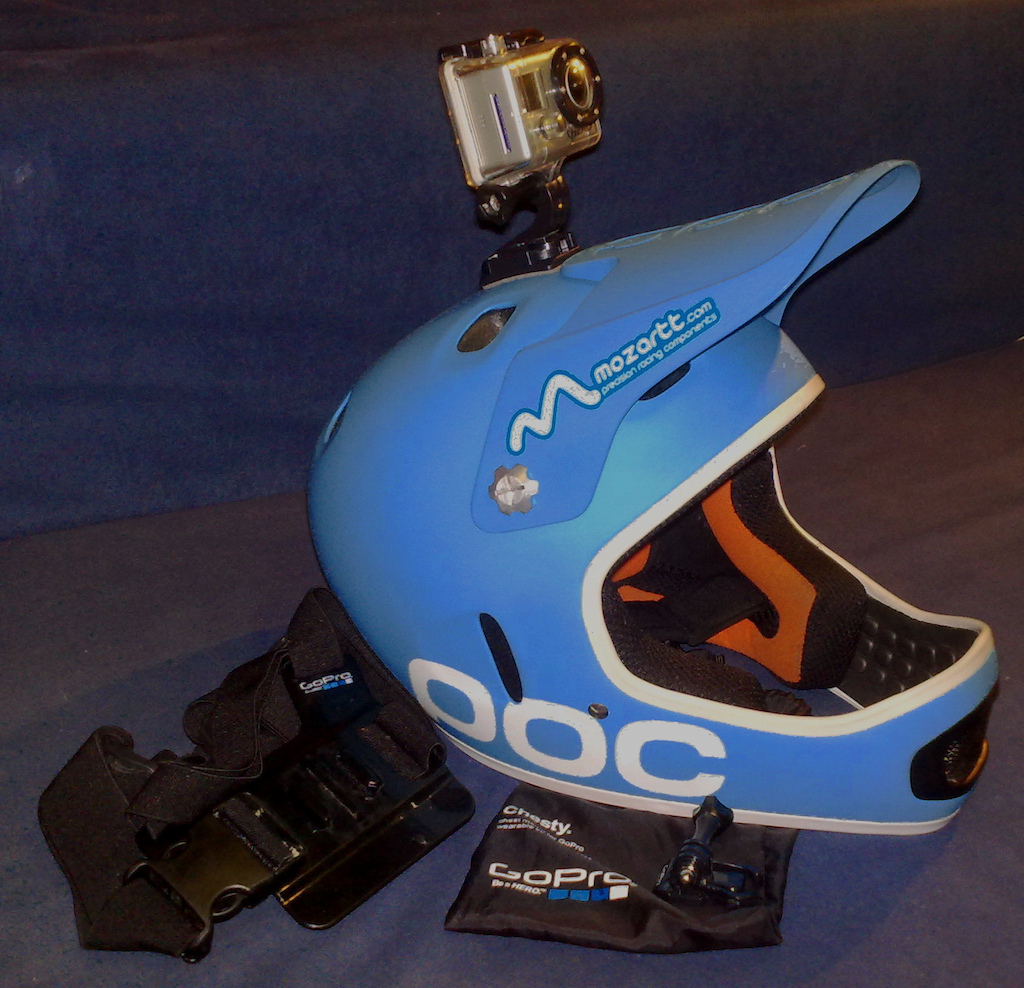 GoPro Hero HD with chest mount, from now rec time!